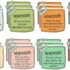 24 Pcs Mental Health Awareness Stickers Mindfulness Mental Wellness Stickers Reminder Decals Waterproof Decals Positive Affirmations Feelings Chart Counseling Office Decor(Bright Color)