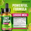 Diet Drops - Appetite Suppressant for Women & Men - Made in The USA - Natural Metabolism Booster - Diet Drops with Garcinia Cambogia 1 Fl Oz