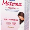 Materna Nestle Prenatal Postpartum Vitamin & Mineral Supplement 100 Tablets