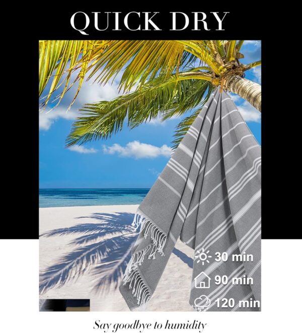 Giant Huge Thin Boho Throw Blanket Turkish Beach Blanket Towel Jumbo Extra Large XL XXL Big Oversized Outdoor Picnic Accessories Airplane Travel Essentials Camping Gears Must Haves Yard Yoga Mat Black