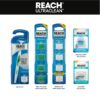 REACH Ultraclean Access Flosser Refill Heads, Mint, Plaque Remover for Teeth, Shred Resistant, for Hard to Reach Areas, Oral Care, PFAS Free, for Adults & Kids, 6 Pack, 28 Count
