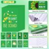 100 Pcs Mini Mental Health Notepads Small Memo Pad Notepads Bulk Mental Health Awareness Green Ribbon Pocket Notebooks, 10 Styles