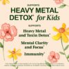 Zeolite Detox for Kids | Heavy Metal Detox | Methyl Vitamin B12, C and D3 for added Energy, Immune, and Focus | 2 oz liquid drops (60 Servings) | Parasite Cleanse | No Preservatives, Vegan, Non-GMO