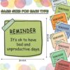 24 Pcs Mental Health Awareness Stickers Mindfulness Mental Wellness Stickers Reminder Decals Waterproof Decals Positive Affirmations Feelings Chart Counseling Office Decor(Bright Color)