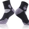 RANDY SUN Waterproof Socks, Unisex Cycling/Hunting/Fishing/Running Ankle Socks 1&2 Pair