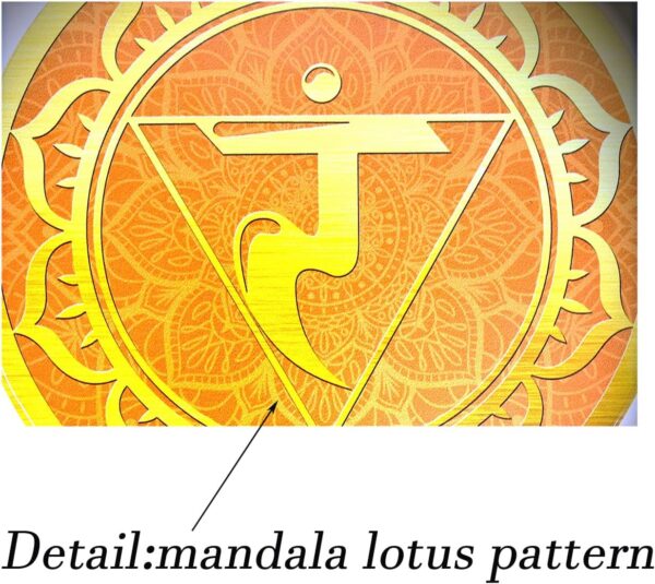 Maydahui 7 Sheets Chakra Wall Stickers Yoga Zen Meditation Room Wall Decals (6x6 Inch) Peel Stick Art Decals Decor for Yoga Studio Decor Yogi Spiritual Gift