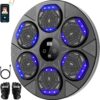 Music Boxing Machine, Boxing Wall Mount Machine for Kids Adult, Bluetooth Smart Boxing Traineing Machine with Boxing Gloves, Boxing Workout Equipment Target for Home, Office, Gym (Upgrade)