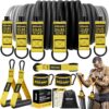 Resistance Bands for Working Out, 300lbs/360lbs Heavy Exercise Bands with Handles, Workout Bands for Men, Weight Bands Set for Muscle Training, Strength, Slim, Yoga, Home Gym Equipment
