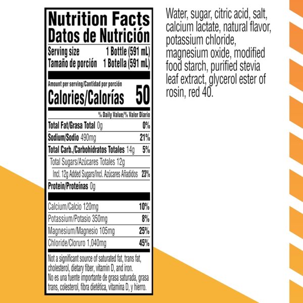 Gatorlyte Rapid Rehydration Electrolyte Beverage, Strawberry Kiwi, 20 Fl Oz (Pack of 12)