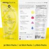 ROUTINE Morning Daily Hydration | Electrolyte Powder Packets with Apple Cider Vinegar, Lemon and Sea Salt | Hydrate Powder, Electrolyte Drink Mix | Keto & Paleo Electrolytes Hydration Powder - 30 ct