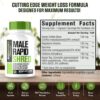 Rapid Shred | Fat Burner for Men Weight Loss Pills | Appetite Suppressant, Metabolism Booster, Carb Blocker | Extra Strength Supplement | Extra Strength Slimming Weight Loss Diet Pills - 60 Capsules