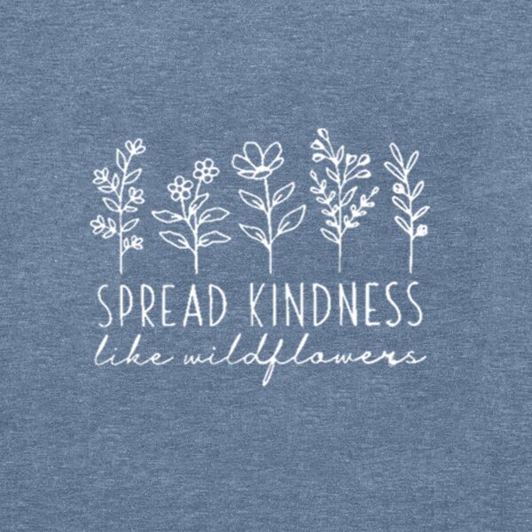 81pjD1ZBE1L._AC_SL1500_.jpg Spread Kindness Like Flower T-Shirt for Women Cute Flower Graphic Shirt Casual Positive Inspirational Short Sleeve Tee Top