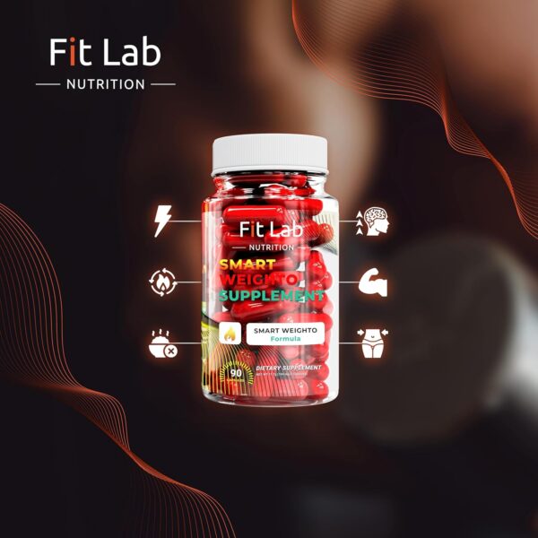 FIT LAB - 90 Capsules - for Women & Men - Weighto Management - 45 Days Supply