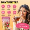 81q53hIoPIL._SL1500_.jpg SkinnyBoost 28 Day Detox Daytime Tea -HIBISCUS BERRY (28 Tea Bags) Supports Metabolism Boost, Detox, All Natural, Non GMO, Vegan, Keto Friendly