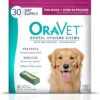 ORAVET Dental Chews for Dogs, Oral Care and Hygiene Chews (Large Dogs, Over 50 lbs.) Pink Pouch, 30 Count (Pack of 1)