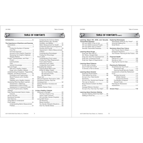 Mark Twain Life Skills Mental Health Workbook for Kids, Grades 5-8 Anxiety, Stress, Financial Literacy, Social Emotional Learning, and More, Classroom or Homeschool Curriculum