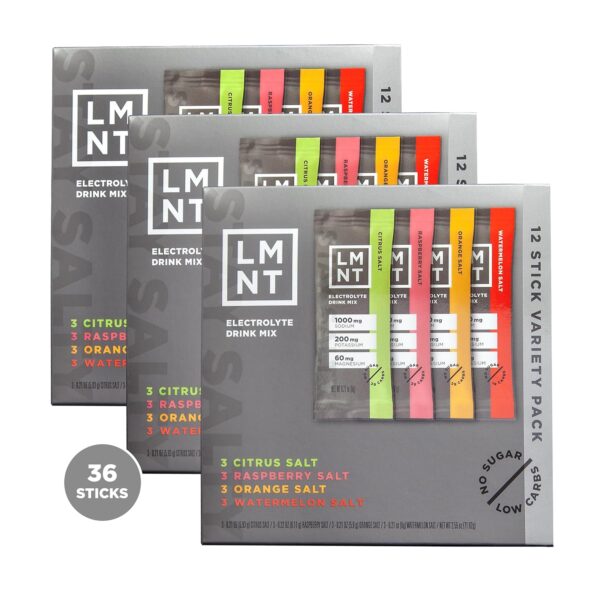 81qGH-6amTL._SL1500_.jpg LMNT Zero Sugar Electrolytes - Variety Pack Bundle | Drink Mix | 36-Count
