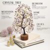 Amethyst Tree, Crystal, Tree of Life, Feng Shui, Money Tree, Gifts for Women, Room Decor, Desk Accessories, Rock Stones, Healing Crystals, Meditation Accessories
