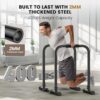Sportsroyals Dip Bar, Adjustable Parallel Bars for Home Workout, Dip Station with (300/400/1200LBS) Loading Capacity