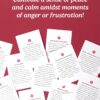 The School of Mindfulness- Mindfulness Coping Skills Series Deck, for Depression and Anxiety, Anger Management, and Cravings and Triggers (Anger Management)