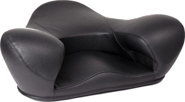 Ergonomically Correct for The Human Physiology Zen Yoga Chair (Black, Vegan Leather)