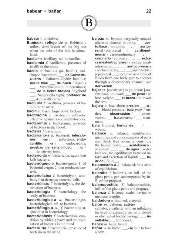 Merriam-Webster’s Spanish-English Medical Dictionary (English, Spanish and Multilingual Edition)