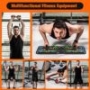 AERLANG Push Up Board, Portable Multi-Function Foldable 10 in 1 Push Up Bar, Push up Handles for Floor,Professional Push Up Strength Training Equipment
