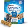 DentaLife Daily Oral Care Dog Treats for Small Dogs 5-20 lbs., Chewy Dental Treat to Freshen Breath and Fight Tartar, Chicken Flavor, 17.1 Oz., 58 Chews - 58 Ct. Pouch