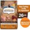 Rachael Ray Nutrish Dry Dog Food, Turkey, Brown Rice & Venison Recipe for Weight Management, 26 Pounds
