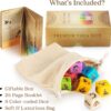 Yoga Dice – One of The Unique Yoga Gifts for Women or Any Yoga Lover – Yoga Accessories for Teachers and Yogis – Yoga Gift Idea for Instructors