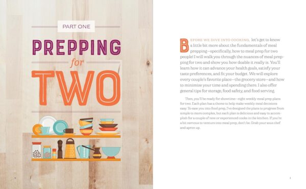 Meal Prep for Two: 8 Weekly Plans & 75 Recipes to Get Healthier Together