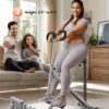 Sportsroyals Pink Squat Machine for Home,Rodeo Core Exercise Machine,330lbs Foldable,Adjustable 4 Resistance Bands,Ride & Rowing Machine for Botty Glutes Butt Thighs,Ab Back/Leg Press Hip Thrust…