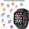 Smart Watch for Women Men(Dial/Answer Calls), 2.0" Fitness Tracker Watch with Heart Rate/Blood Pressure/Blood Oxygen Monitor for Android iOS