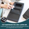 Squat Wedge Block w/Non Slip Strips | Slant Board for Calf Stretching | Yoga Blocks Foam Wedge | Multi-Functional Slant Board for Squats | Elevated Heel Squat Wedges Set | Adjustable Wedges For Squat