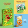 da Vinci's Room Don't Go Bananas - A CBT Therapy Game for Kids to Work on Controlling Strong Emotions - Counseling Games, Therapy Toys, Social Skills Games for Kids