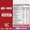 5% Nutrition Reloaded High Stim Pre-Workout | Ultra Energy, Focus, Pumps, Power & Endurance | Citrulline, HydroPrime Glycerol, Nitrosigine, Creatine, Choline, Huperzine A (Wildberry)