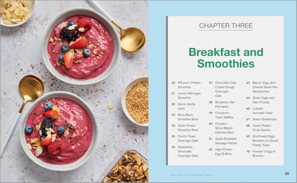The Complete Clean Eating Cookbook: 200 Fresh Recipes and 3 Easy Meal Plans for a Healthy Diet