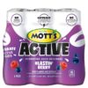 Mott's Active Blastin' Berry Hydrating Juice Beverage, 8 Fl Oz Bottles, 24 Count (4 Packs Of 6), Made With Naturally Sourced Electrolytes & Coconut Water, Gluten & Caffeine-free, Kosher