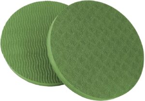 GoYonder Yoga Knee Pads 2 Pack, Yoga Knee Cushion Thick, Exercise Pads for Knees Elbows Wrist Hands Head Foam Pilates Kneeling pad