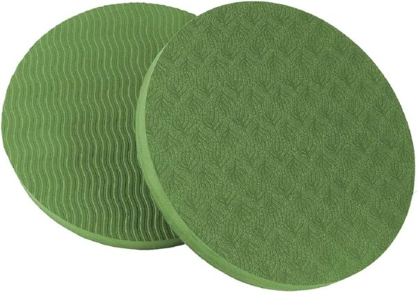 GoYonder Yoga Knee Pads 2 Pack, Yoga Knee Cushion Thick, Exercise Pads for Knees Elbows Wrist Hands Head Foam Pilates Kneeling pad