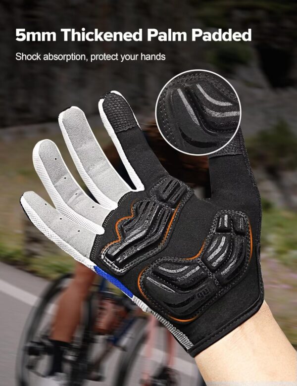 INBIKE Cycling Gloves for Men/Women Bike Gloves with Touchscreen-Padded Anti-Slip Mountain Biking MTB Bicycle Gloves for Cycling/Workout/Gym/Outdoor