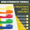 Exercise Bands Resistance Bands for Working Out,Pull Up Bands Set,at Home Workout Equipment,Workout Bands for Men and Women,Stretch Bands for Exercise