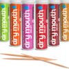 Xero Picks Dry Mouth - Infused Flavored Toothpicks for Long Lasting Fresh Breath & Dry Mouth Prevention (Variety 6 Pack)