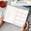 Clever Fox Self-love Journal – Guided Self-Discovery Log for Self-care, Reflection & Self-help, Mental Health, Gratitude & Mindfulness (Purple)