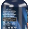 Vega Sport Premium Vegan Protein Powder Chocolate(45 Servings) 30g Plant Based Protein,5g BCAAs,Dairy Free,Gluten Free,Non GMO,Pea Protein for Women and Men,4lbs 5.9Oz(Packaging May Vary)