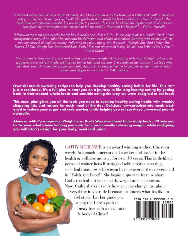 Weight Loss, God's Way: Low-Carb Cookbook and 21-Day Meal Plan (Healthy by Design)