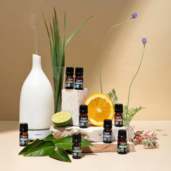 Cliganic Organic Cedarwood Essential Oil - 100% Pure Natural Undiluted, for Aromatherapy Diffuser | Non-GMO Verified (Packaging May Vary)
