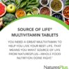 Natures Plus Source of Life - 180 Tablets, Pack of 2 - Multi-Vitamin & Mineral Supplement - Supports Natural Energy & Overall Well-Being - Gluten Free, Vegetarian - 120 Total Servings