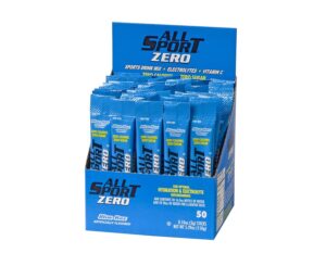 All Sport Powder Hydration Sticks | Zero Calorie | Performance Electrolyte Drink Mix | Sugar Free | 2x Potassium | Blue Raz Ice | 3 grams (50 Count)