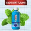 Betadine Antiseptic Medicated Gargle, Povidone-Iodine 0.5%, Treat and Relieve Sore Throat Symptoms, Temporarily Reduces Germs Normally Found in The Mouth, Mint Flavor, 8 FL OZ